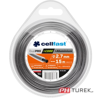 Żyłka tnąca cellfast z rdzeniem Dual PRO – okrągła 2,7 mm 15 m