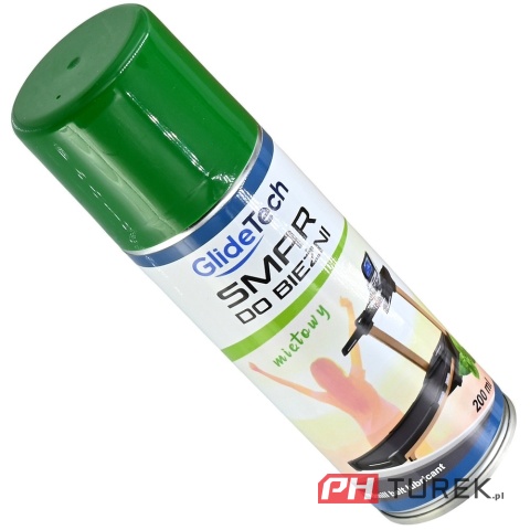Smar do bieżni treningowych silikonowy spray profesjonalny - 200 ml miętowy