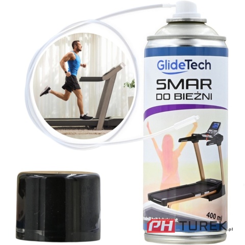 Smar do bieżni treningowych silikonowy spray profesjonalny wydajny 400 ml