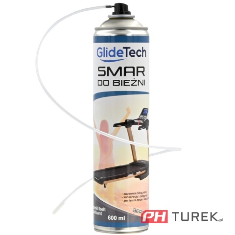 Smar do bieżni treningowych silikonowy spray profesjonalny wydajny 600 ml