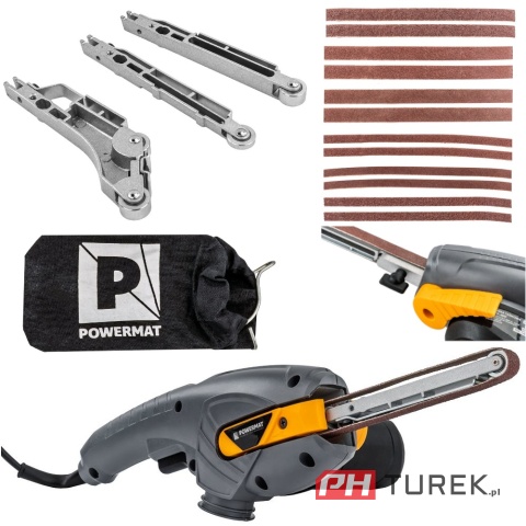 Szlifierka taśmowa palcowa powermat PM-STP-400T