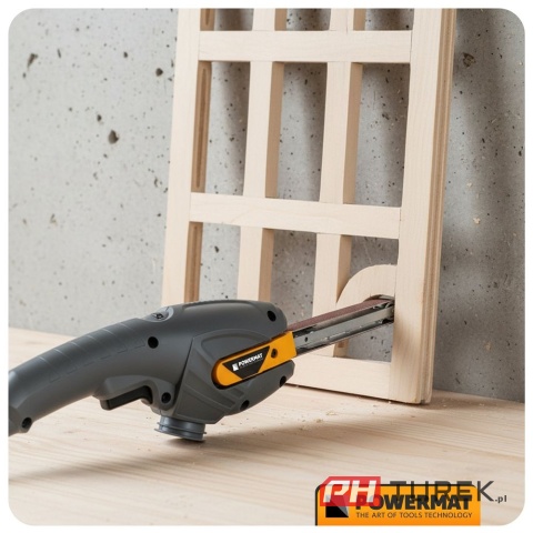 Szlifierka taśmowa palcowa powermat PM-STP-400T