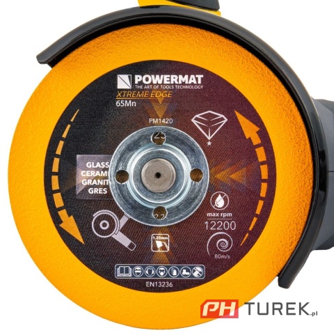 TARCZA DIAMENTOWA DO CIĘCIA SZKŁA, CERAMIKI 125MM PM-TDCS-1251T