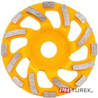 Tarcza diamentowa garnkowa do szlifowania kamienia betonu 125mm Powermat