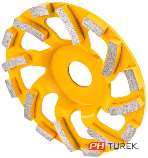 Tarcza diamentowa garnkowa do szlifowania kamienia betonu 125mm Powermat