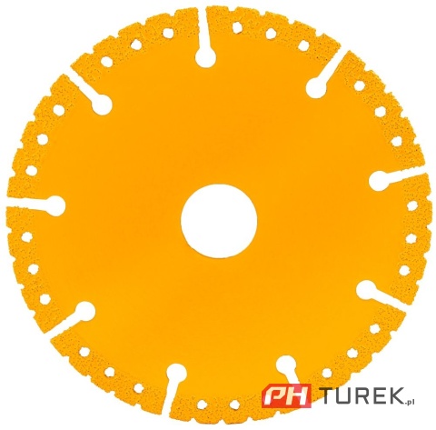 Tarcza diamentowa uniwersalna 125mm do metalu drewna plastiku PM-TDCS-1252T