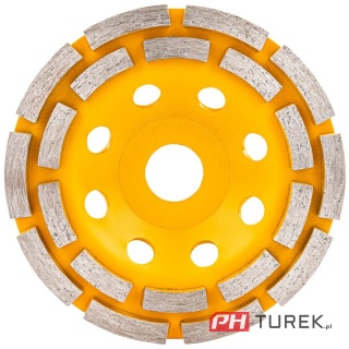 Tarcza garnkowa diamentowa do szlifowania 125mm PM-DTG-1253T