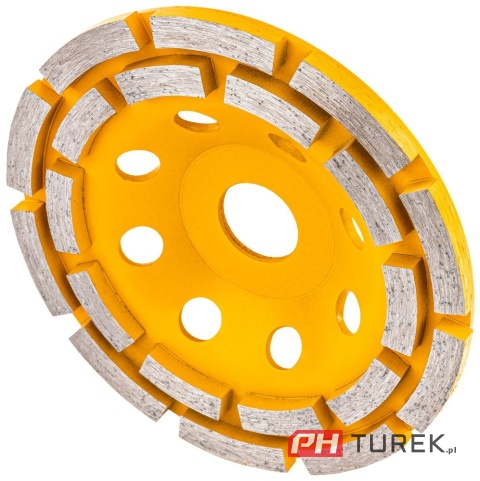 Tarcza garnkowa diamentowa do szlifowania 125mm PM-DTG-1253T