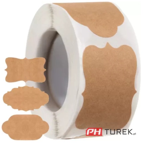 Uniwersalne naklejki etykiety samoprzylepne do podpisywania 300 szt