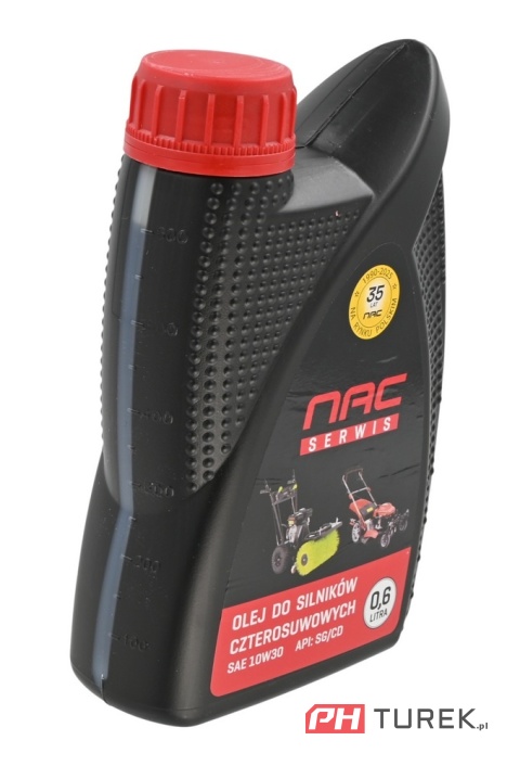 Wielosezonowy olej silnika kosiarki sae 10w30 0,6l