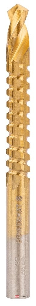 Wiertła stopniowe stożkowe (zestaw 6el.) 4-30mm powermat hss PM-ZWSF-6T