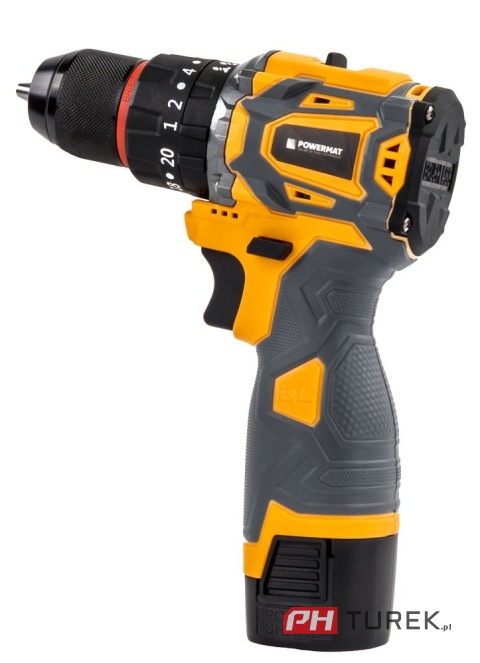 Wkrętarka akumulatorowa powermat + wiertła + nasadki PM-WA-16.8V-1.5M