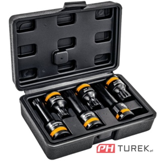 ZESTAW NASADEK UDAROWYCH 6 szt 78 mm/45 mm M14, M16 oraz M18 spline