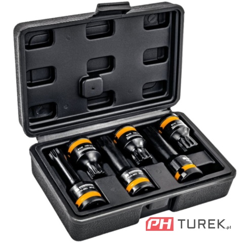 ZESTAW NASADEK UDAROWYCH 6 szt 78 mm/45 mm M14, M16 oraz M18 spline