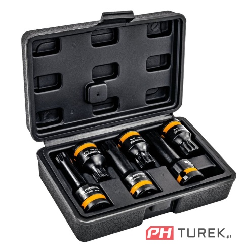 ZESTAW NASADEK UDAROWYCH 6 szt 78 mm/45 mm M14, M16 oraz M18 spline