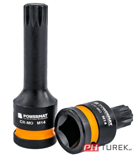 ZESTAW NASADEK UDAROWYCH 6 szt 78 mm/45 mm M14, M16 oraz M18 spline