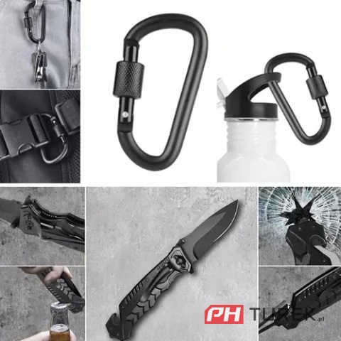 Zestaw przetrwania wojskowy niezbędnik survival duży zestaw 32 ele + etui