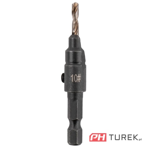 Zestaw wierteł 4 sztuk HSS do drewna z pogłębiaczem 6-16mm powermat