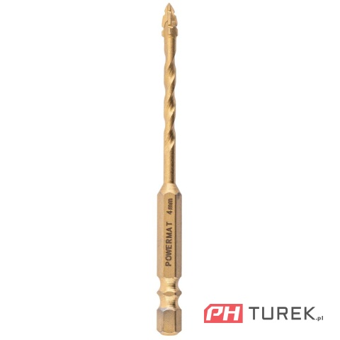 Zestaw wierteł 7 sztuk wiertła do szkła gresu, ceramiki 3-12mm Powermat