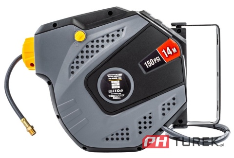 Automatyczny bęben na wąż pneumatyczny + wąż 14metrów powermat