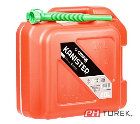 Kanister 20l ze skalą pomiarową jednokomorowy Cedrus zbiornik