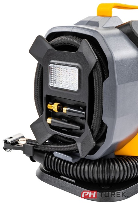 Kompresor samochodowy Powermat do opon, roweru 10 BAR 230 V i 12 V