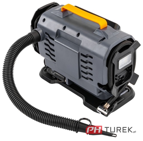 Kompresor samochodowy Powermat do opon, roweru 10 BAR 230 V i 12 V