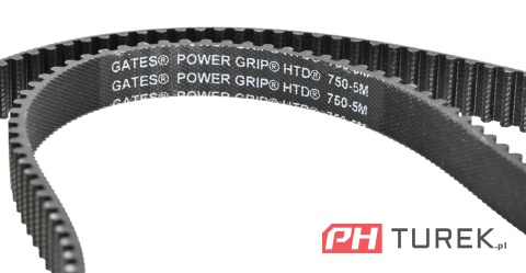 Pas napędu jazdy NAC odśnieżarki (HTD 750-5M-15) GST55 JZ7807B DB7551 ZLST