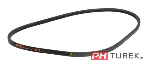 Pasek klinowy NAC W510V X510VH S510VHY 10x825 Li 787mm Ld 825mm La 825mm