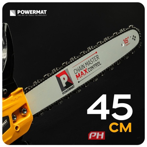 Piła spalinowa pilarka do drewna 6km prowadnica 45 cm PM-PSP-6HP-PRO