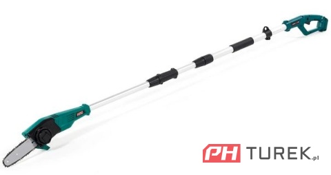 Pilarka + nożyce NAC do żywopłotu na wysięgniku zestaw gałęzi + akumulator