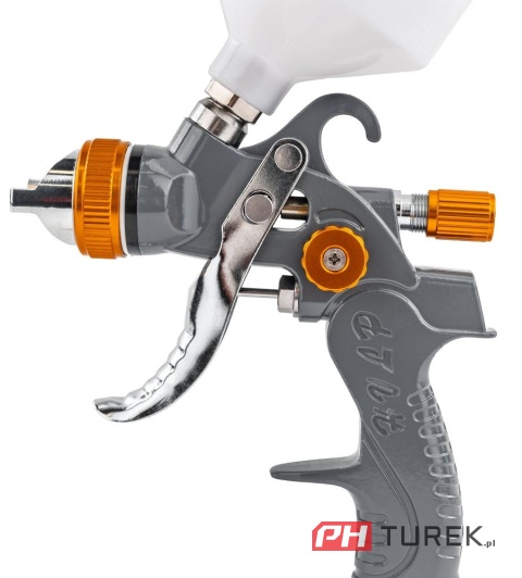 Pistolet lakierniczy hvlp powermat pm-pdm-170tz zbiornik 600ml zestaw