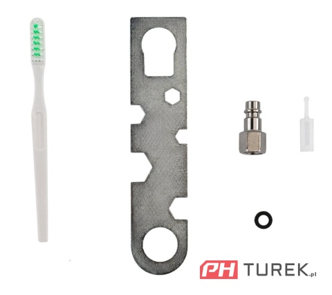 Pistolet lakierniczy hvlp powermat pm-pdm-170tz zbiornik 600ml zestaw