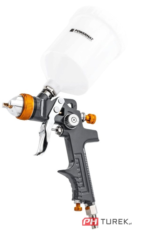 Pistolet lakierniczy hvlp powermat zbiornik 600ml dysza 1,4 mm
