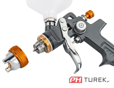 Pistolet lakierniczy hvlp powermat zbiornik 600ml dysza 1,4 mm