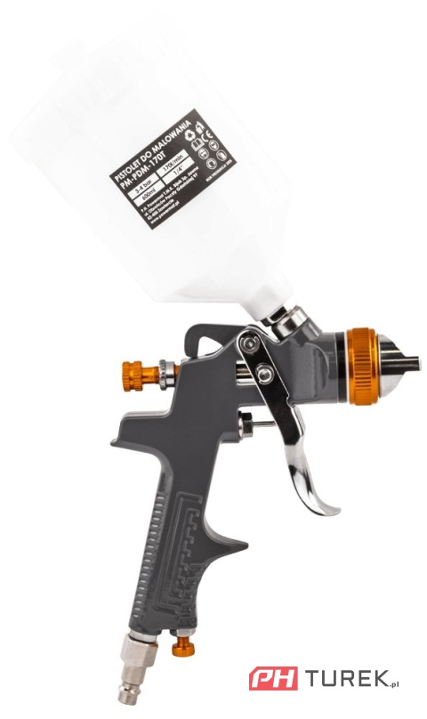 Pistolet lakierniczy hvlp powermat zbiornik 600ml dysza 1,4 mm