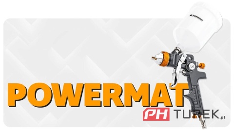 Pistolet lakierniczy hvlp powermat zbiornik 600ml dysza 1,4 mm