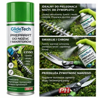 Preparat do czyszczenia regeneracji i konserwacji nożyc ogrodowych 400 ml