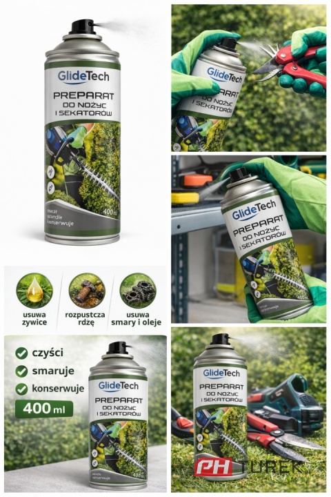 Preparat do czyszczenia regeneracji i konserwacji nożyc ogrodowych 400 ml