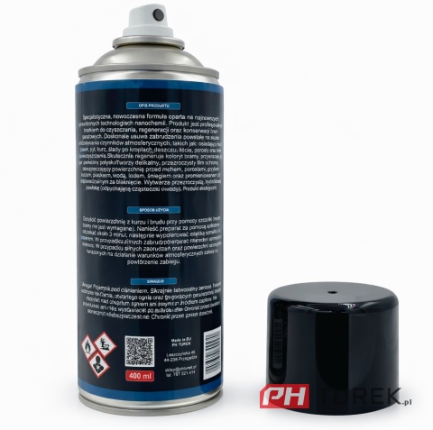 Preparat spray do czyszczenia regeneracji konserwacji bram garażowych 400ml