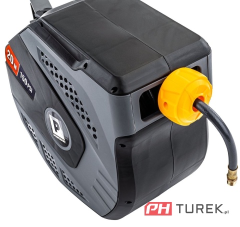 Automatyczny bęben na wąż pneumatyczny + wąż 20 metrów powermat