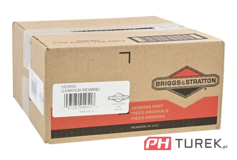 Rozrusznik szarpak B&S CZĘŚĆ ORYGINALNA Briggs & Stratton 593958 750EXi