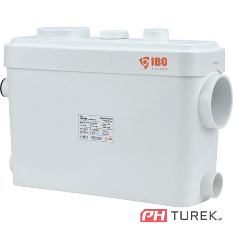 SANIBO B (0,45kW, 230V) pompa toaletowa z rozdrabniaczem