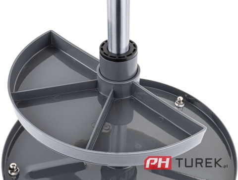 Siedzisko warsztatowe teleskopowe 400-520 mm obrotowy taboret powemat