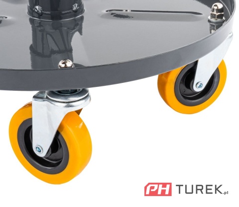 Siedzisko warsztatowe teleskopowe 400-520 mm obrotowy taboret powemat