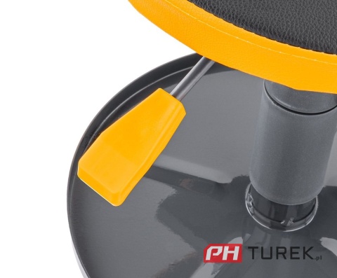 Siedzisko warsztatowe teleskopowe 400-520 mm obrotowy taboret powemat