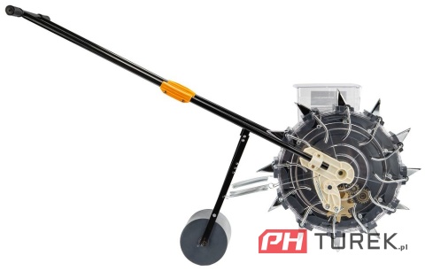 Siewnik pchany punktowy PM-SRO-25T ręczny zbiornik 3,7 kg