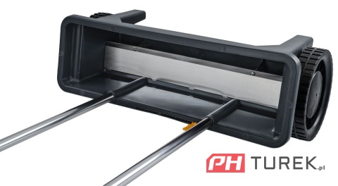 Siewnik ręczny szerokość 46 cm zbiornik 12l 10 stopniowa regulacja wysiewu