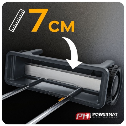 Siewnik ręczny szerokość 46 cm zbiornik 12l 10 stopniowa regulacja wysiewu