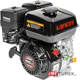 Silnik Loncin G200F-W wał poziomy stożek 20 mm / 72 mm 196 cm3 4,1 kW